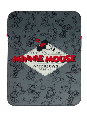 FUNDA REVERSIBLE GRIS MINNIE MOUSE