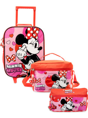 SET MALETA MEDIUM MINNIE COL G B26
