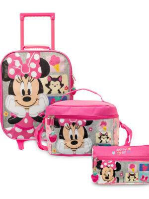 SET MALETA MEDIUM MINNIE COL H B26