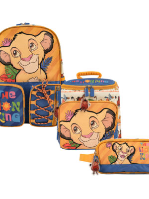 SET MOCHILA NIDO REY LEON COL B B26