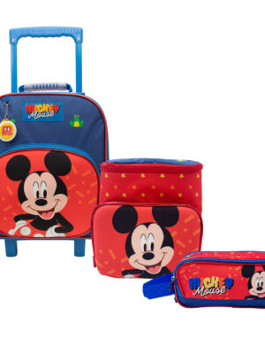 SET MALETA PREMIUM NIDO MICKEY COL E B26