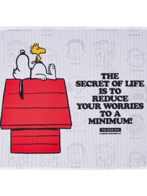 MOUSE PAD SNOOPY GRIS