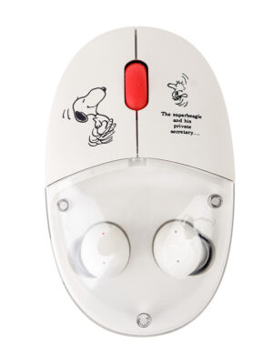 MOUSE 2EN1 AURICULAR SNOOPY